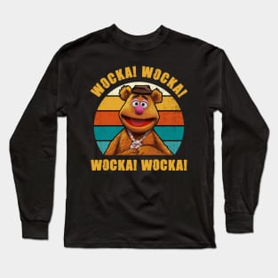 Fozzie Bear WOCKA WOCKA Long Sleeve T-Shirt
